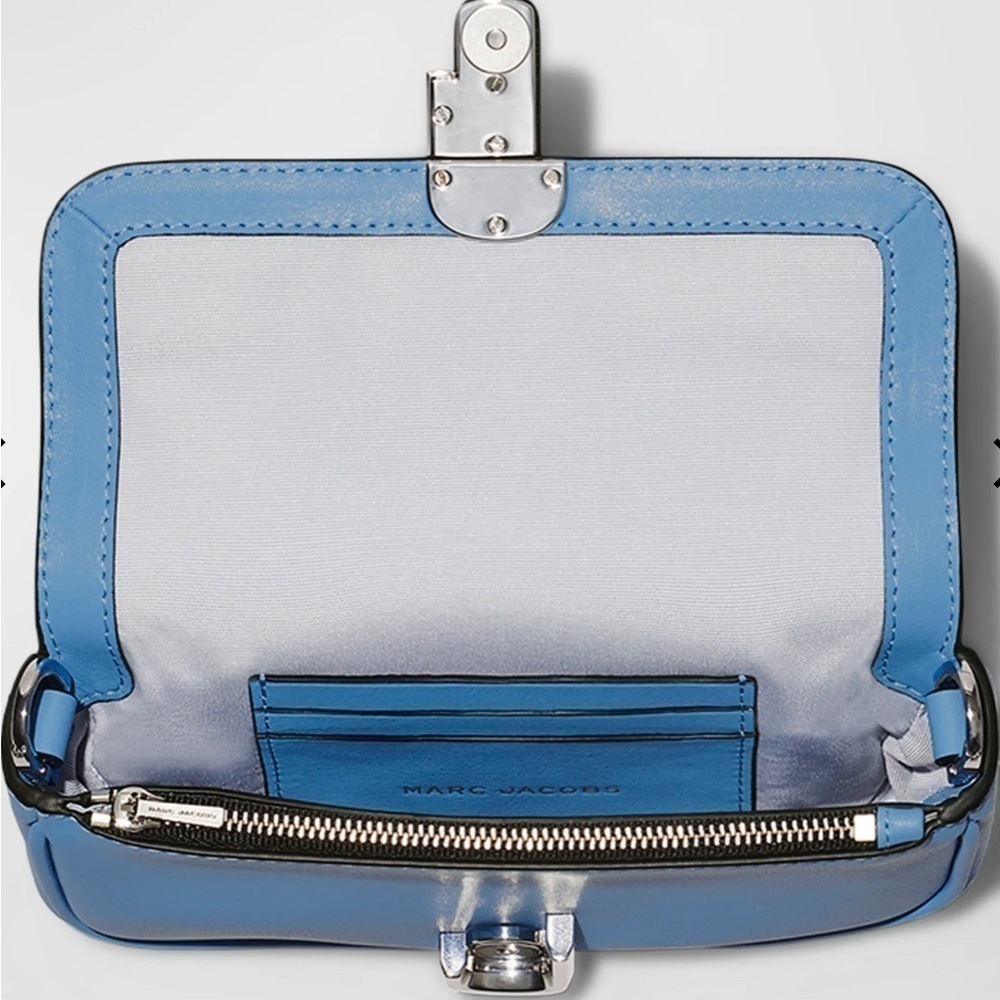 Marc Jacobs The J Marc Mini Shoulder Bag- Spring Blue - Picture 3 of 10